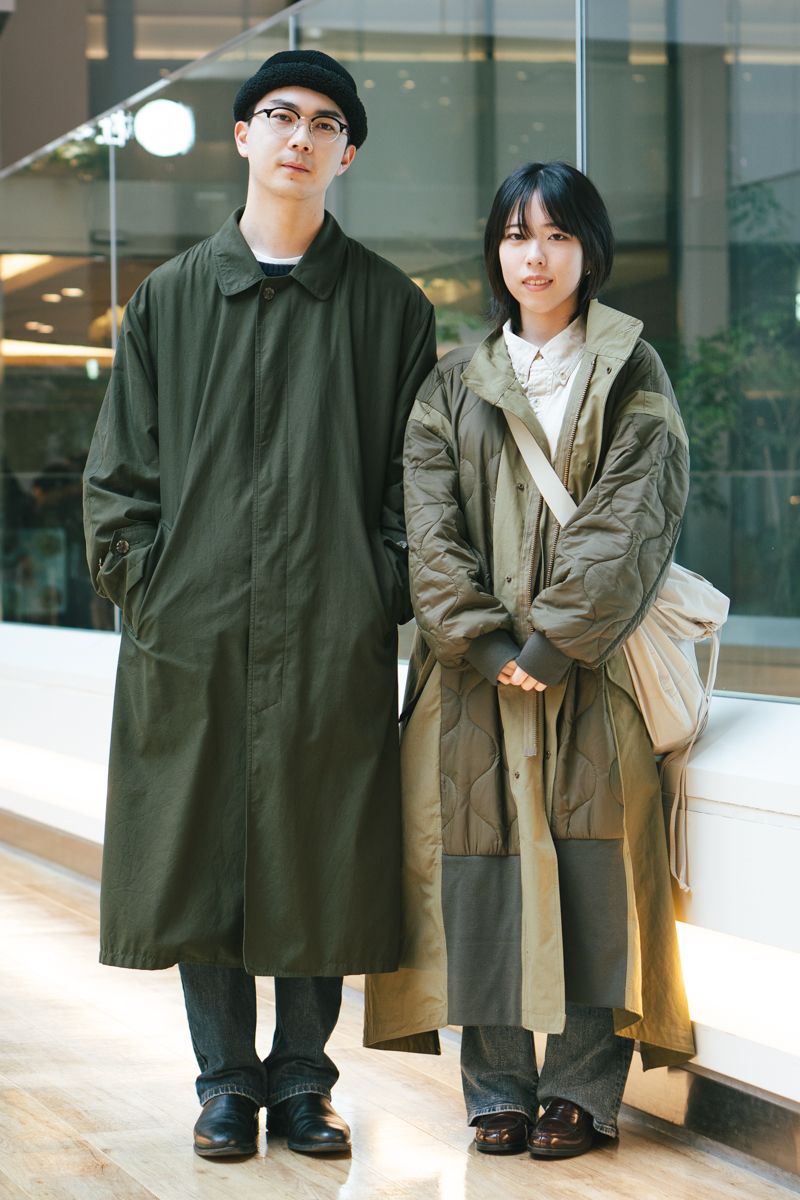 古着のコートコーディネート | 250318-0957-51 木村優介