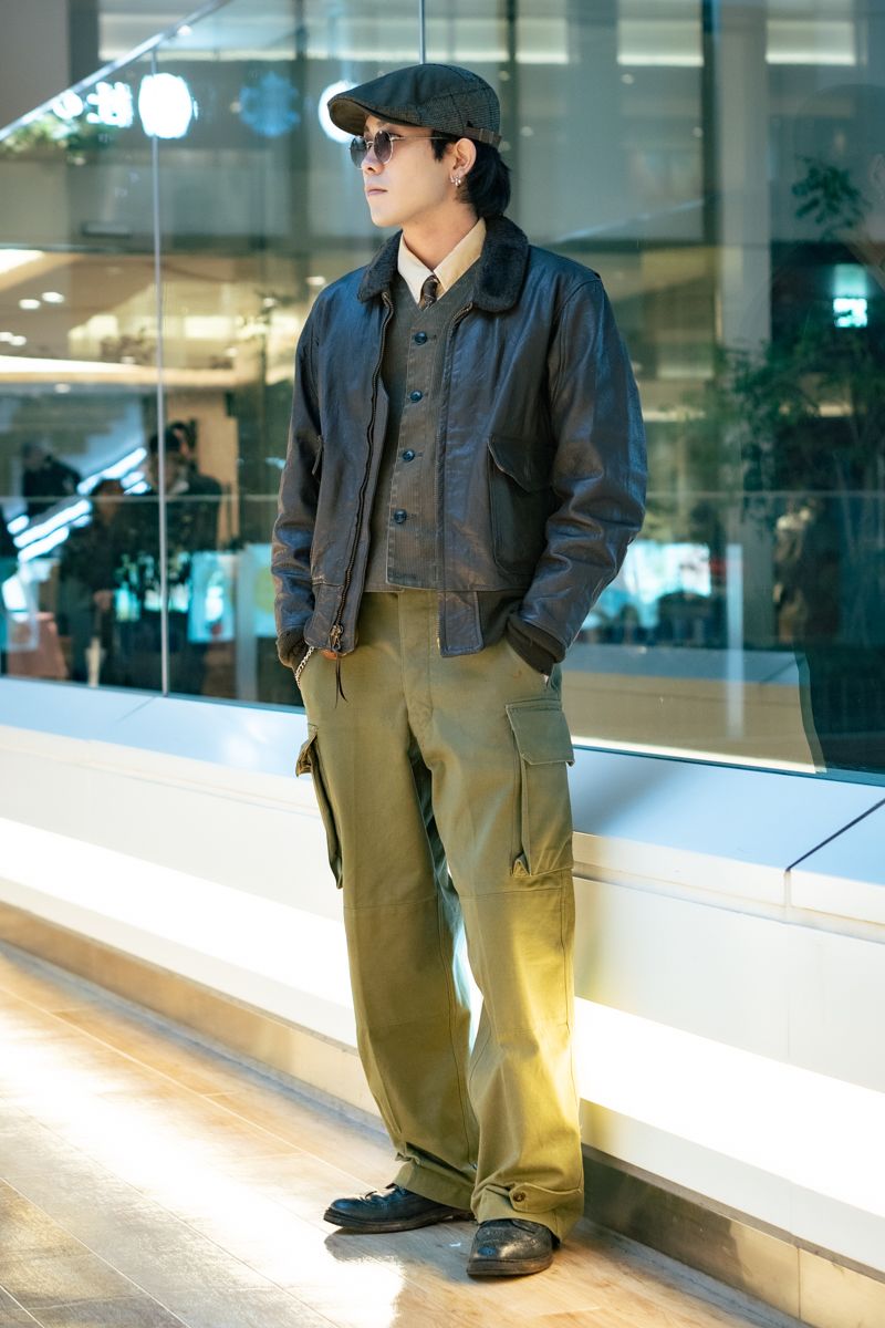 アメリカ軍のジャケットコーディネート | 250318-1035-17 K