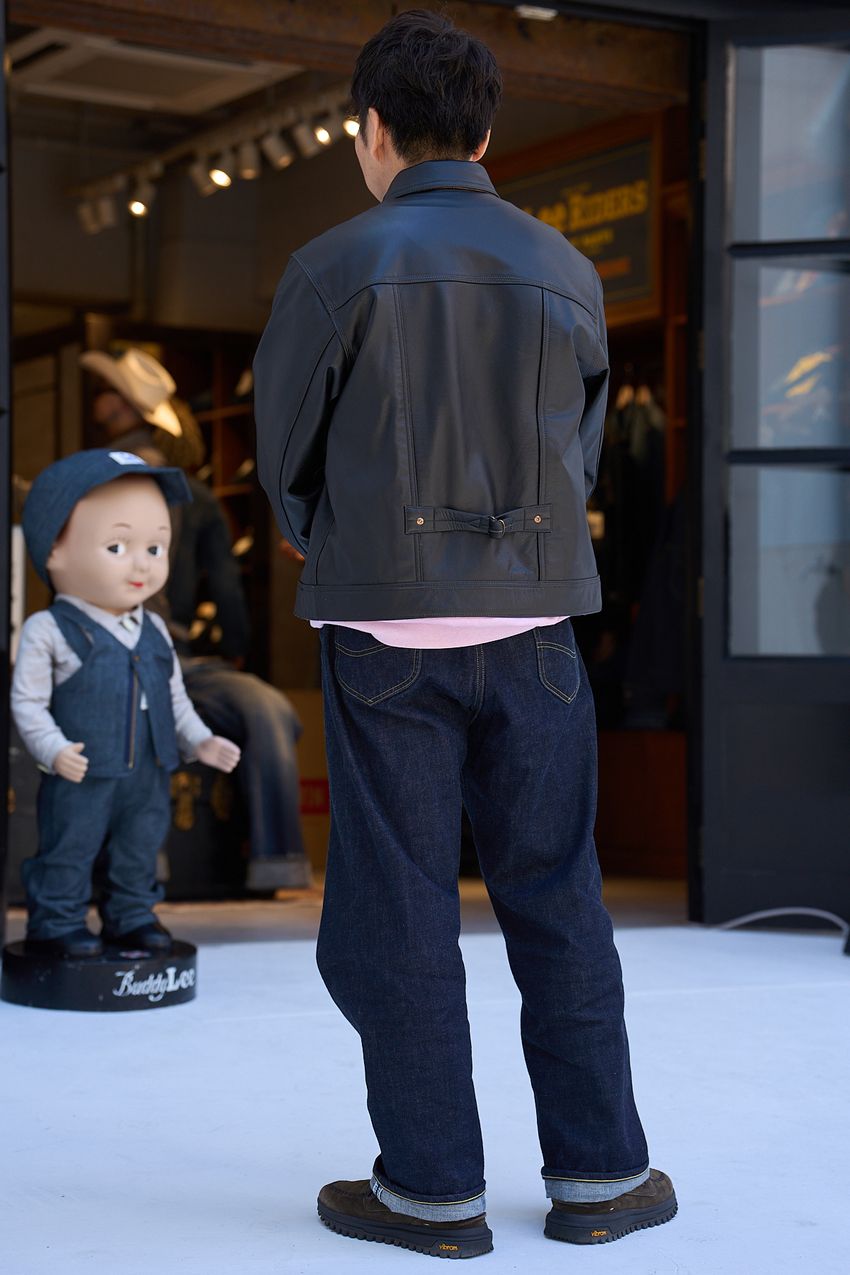 “レザージャケット”人気はまだまだ継続中！サラりと着こなした洒落者3人をスナップハント - 10枚目の画像