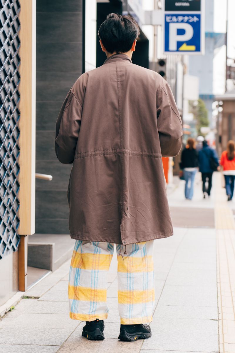 アダムエロペのコートコーディネート | 250330-1022-09 渡辺裕也 2枚目の写真