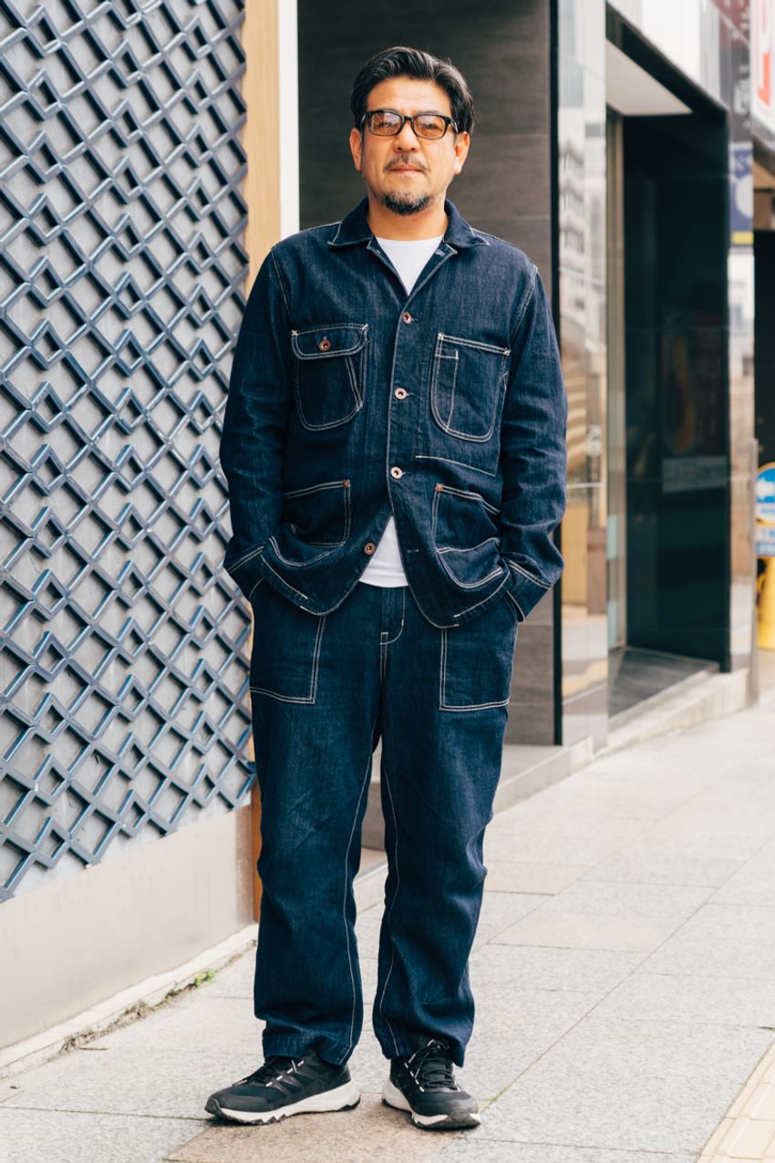 リーバイス、エドウインetc.春の街角で見つけた3名の“デニム・オン・デニム”スタイル！ - 2枚目の画像