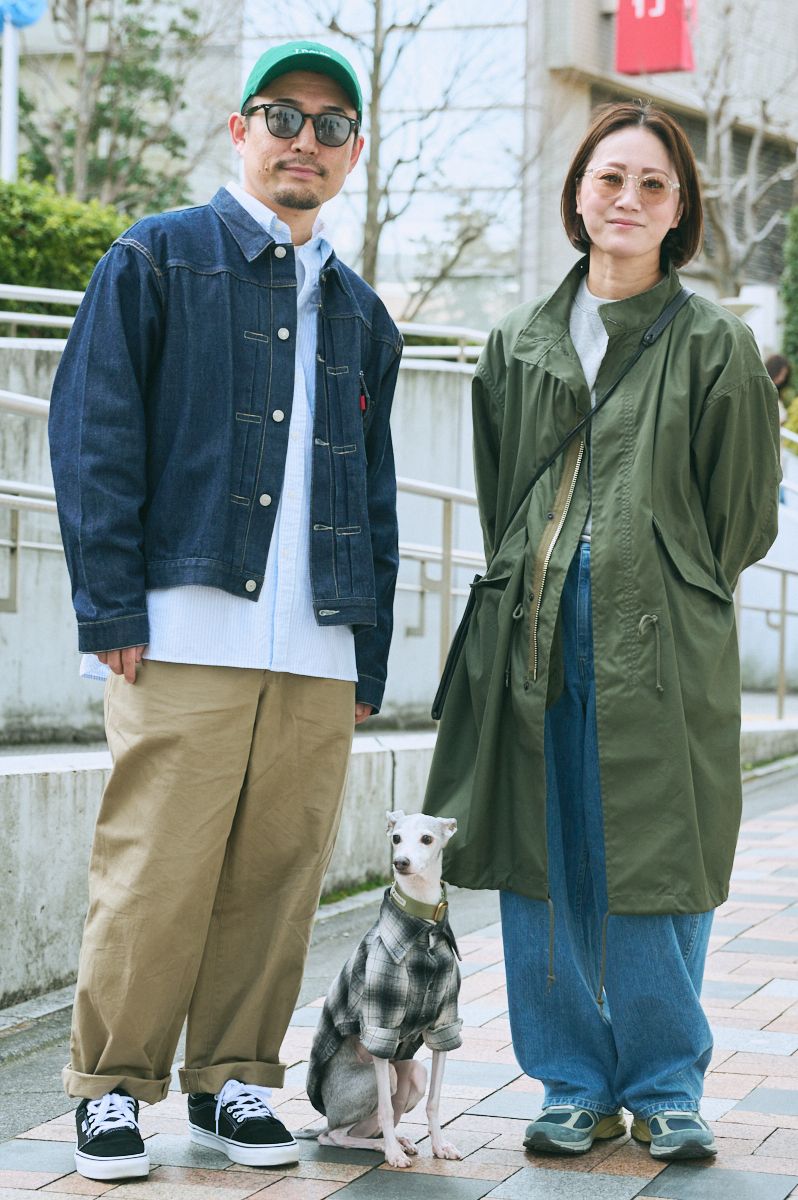 リーバイスのGジャンコーディネート | 250401-1005-15 横山 淳