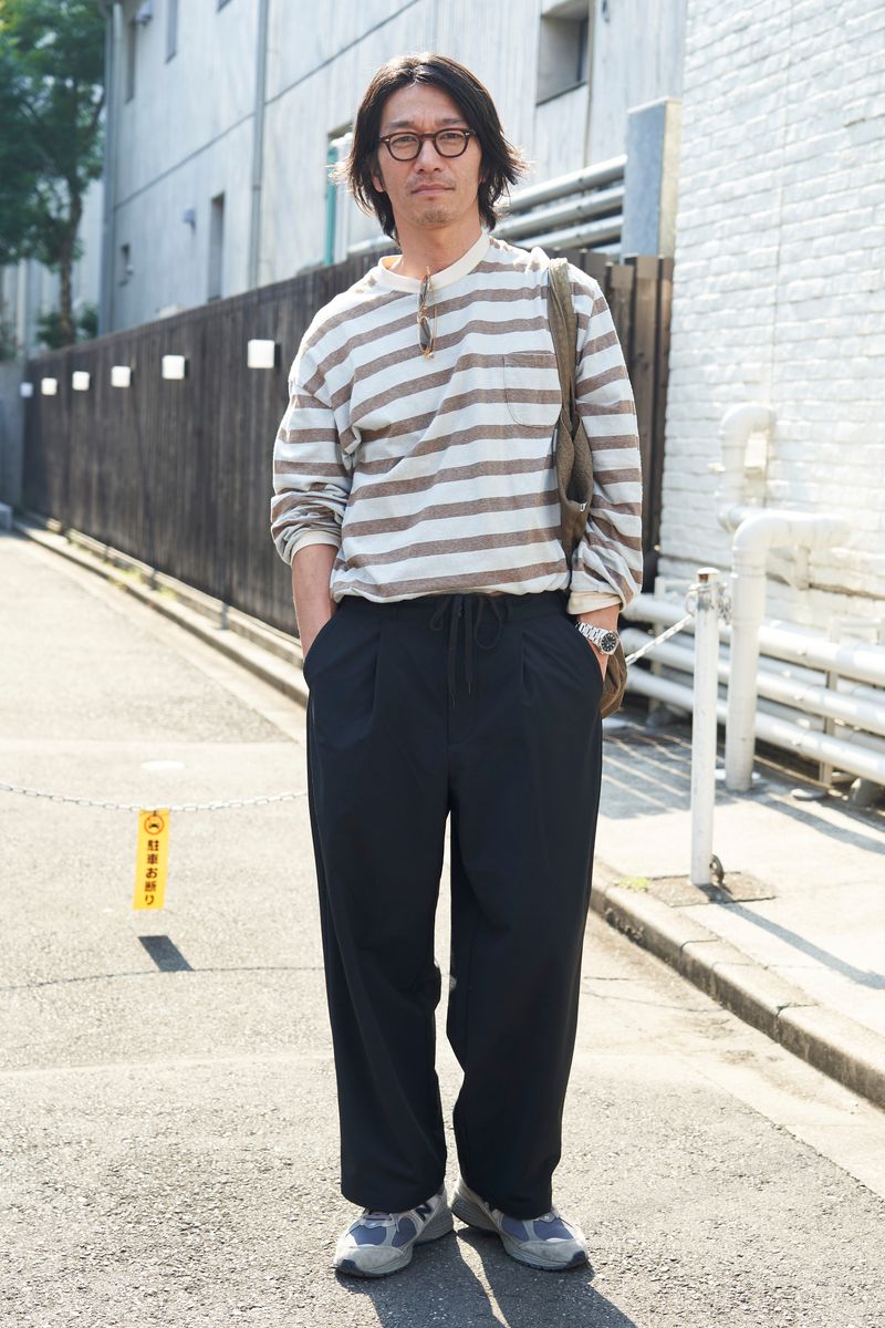 エンズアンドミーンズのカットソーコーディネート | 250402-2050-40 さとう