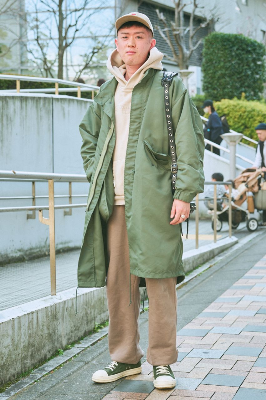 今季もトレンド継続！“ミリタリージャケット”を主役に抜擢した3名の洒落者たち - 4枚目の画像