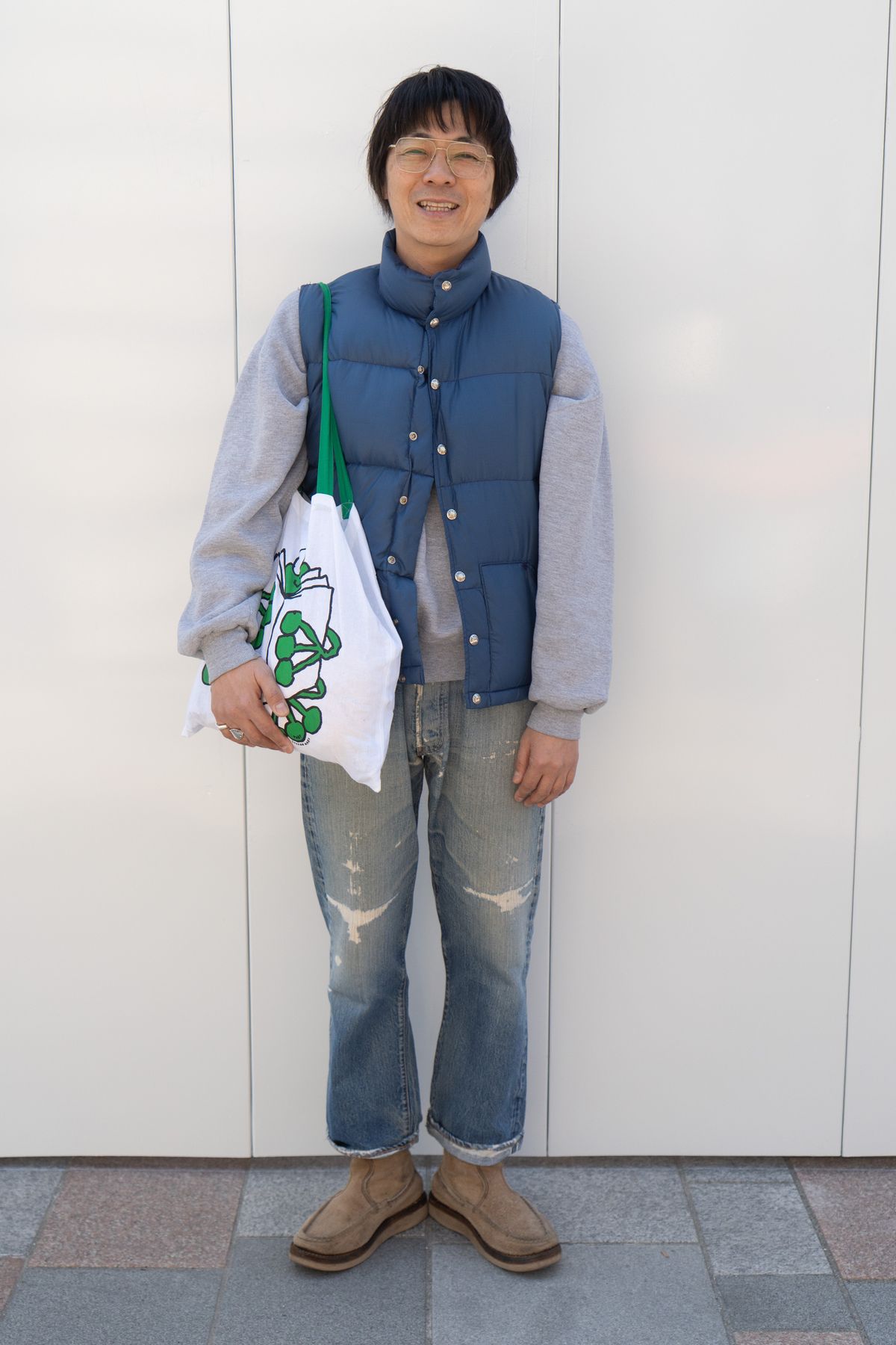 ダウンベスト＝ザノースフェイス