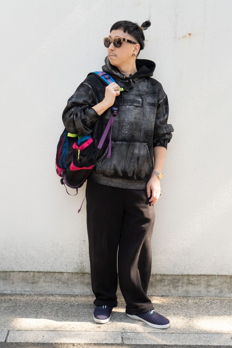 シュプリーム×エムエムシックスメゾンマルジェラのスウェットコーディネート | 250407-1634-49 パストラル