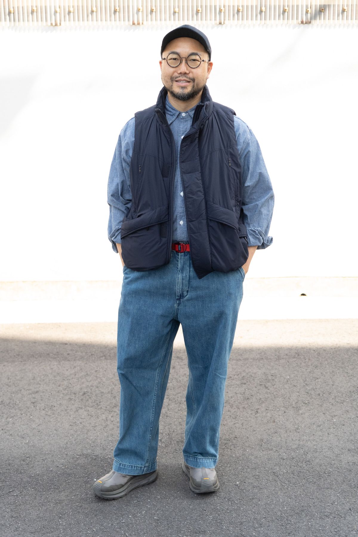 ベスト ワイルドシングス  シャツ ビームスプラス  シューズ コーロンスポーツ  帽子 ナイスタイムマウンテンギャラリー