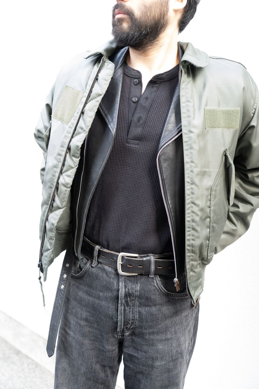 フライトジャケットを今っぽく。街角で見つけた5人から着こなしヒントを探る！ - 7枚目の画像