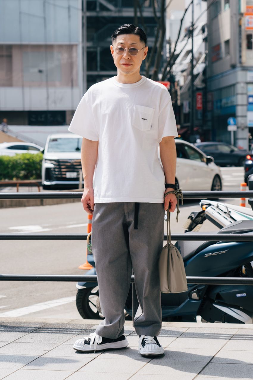 【30〜40代必見】「ディセンダント」のパンツがかなり万能！コーデ好例をスナップで - 2枚目の画像