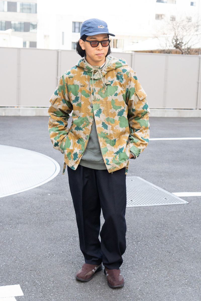 古着のジャケットコーディネート | 250422-1213-57 大本龍己