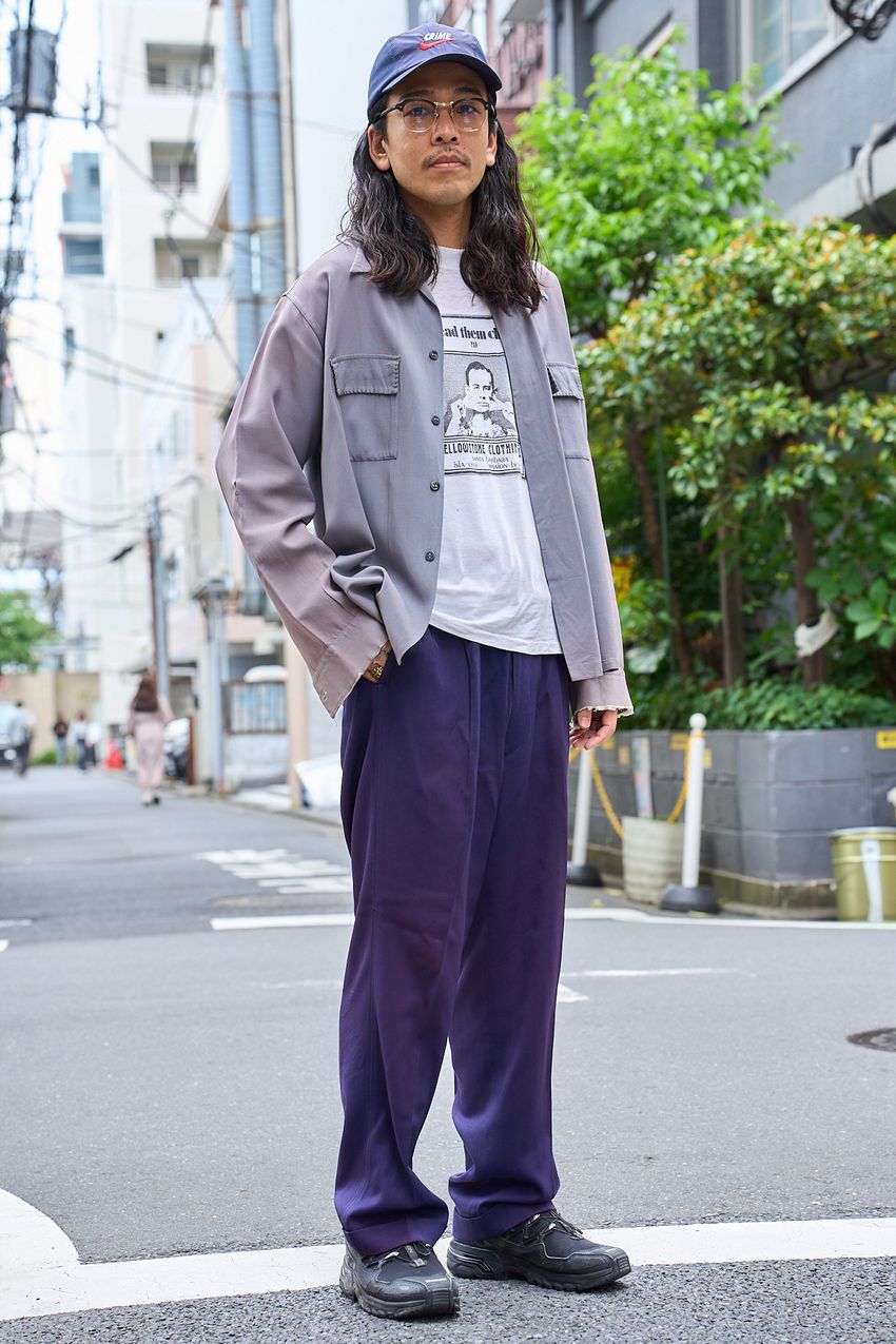 トレンドに急浮上!?“パープル”をコーデに取り入れた洒落者たち。3名の実例に見るその魅力 - 6枚目の画像