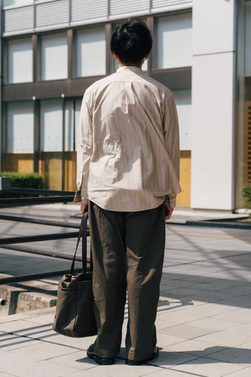 カネマサフィルのシャツコーディネート | 250428-0959-29 髙橋宏明 2枚目の写真