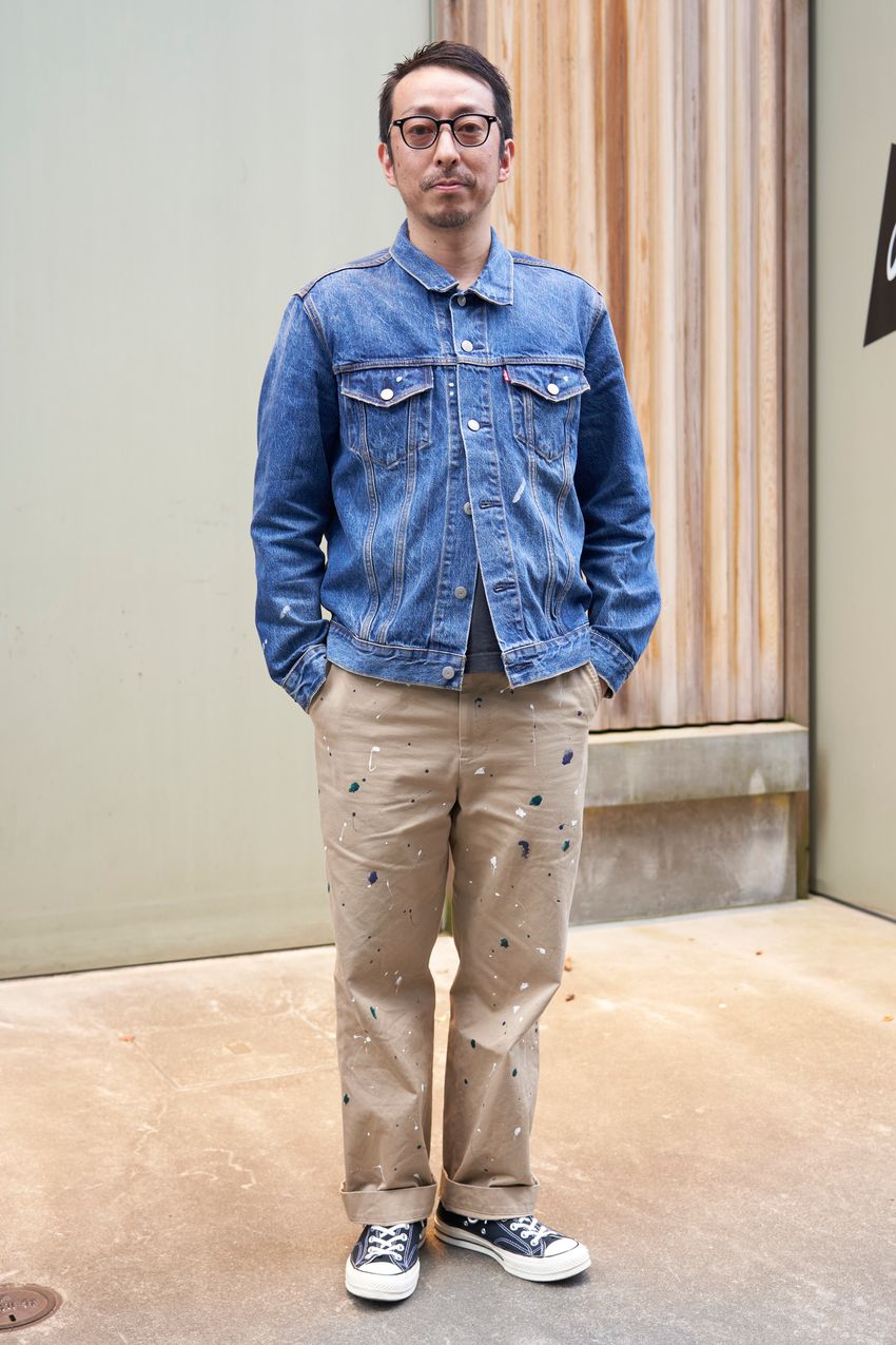 爽やかさ満点！ライトブルーの「Gジャン」が洒落るコツはレイヤード、個性派パンツetc. - 5枚目の画像