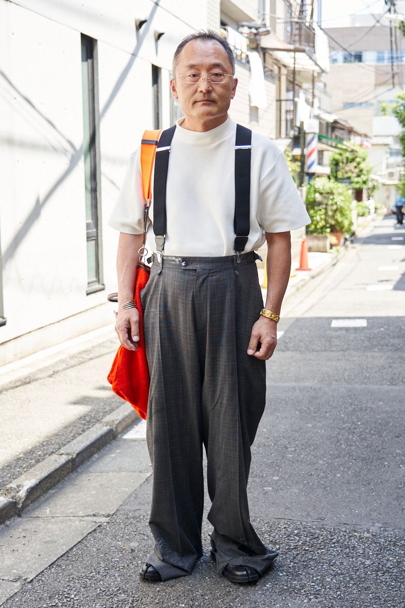 Tシャツ シーエフシーエル  パンツ バレンシアガ  シューズ メゾンマルジェラ  眼鏡 カルティエ  バッグ フェリージ  ブレスレット ティファニー  バングル ピアジェ  バングル2 ティファニー  リング 不明