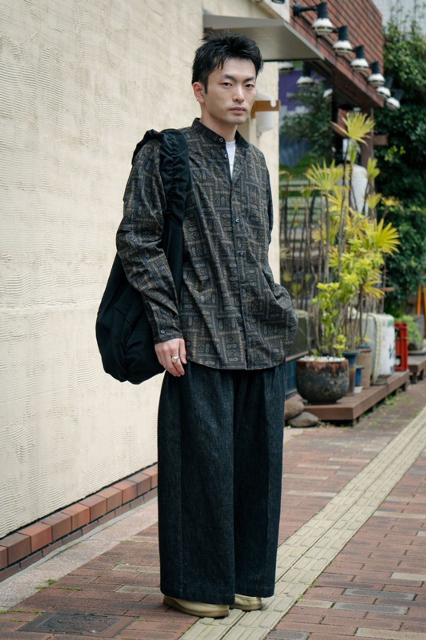 デニムで遊んだ洒落者3名をスナップ！大胆なシルエットで“脱・無難”を実践した着こなし術 - 5枚目の画像