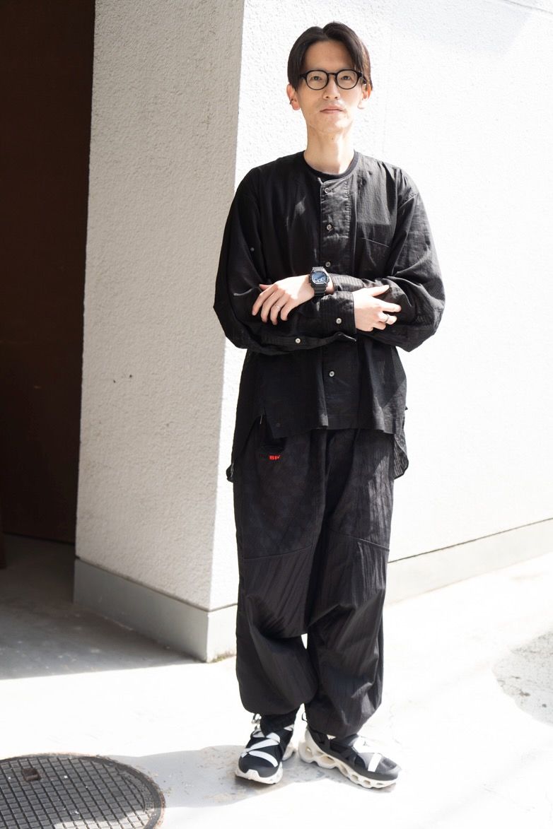 シャツ ビューティフルピープル  パンツ ビューティフルピープル  シューズ ビューティフルピープル  腕時計 カシオ  リング シティ