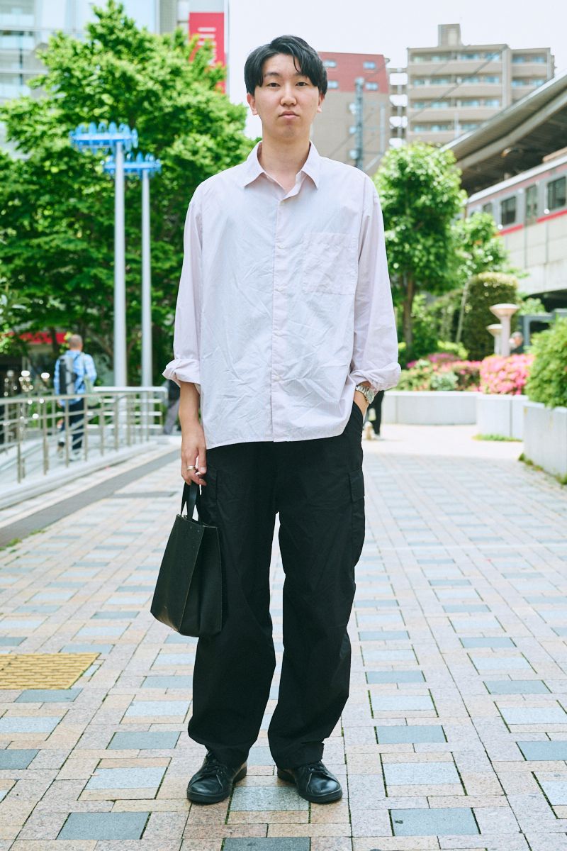 シャツ ユニクロ  パンツ ユニクロ  シューズ アディダス  バッグ エンダースキーマ  腕時計 シチズン