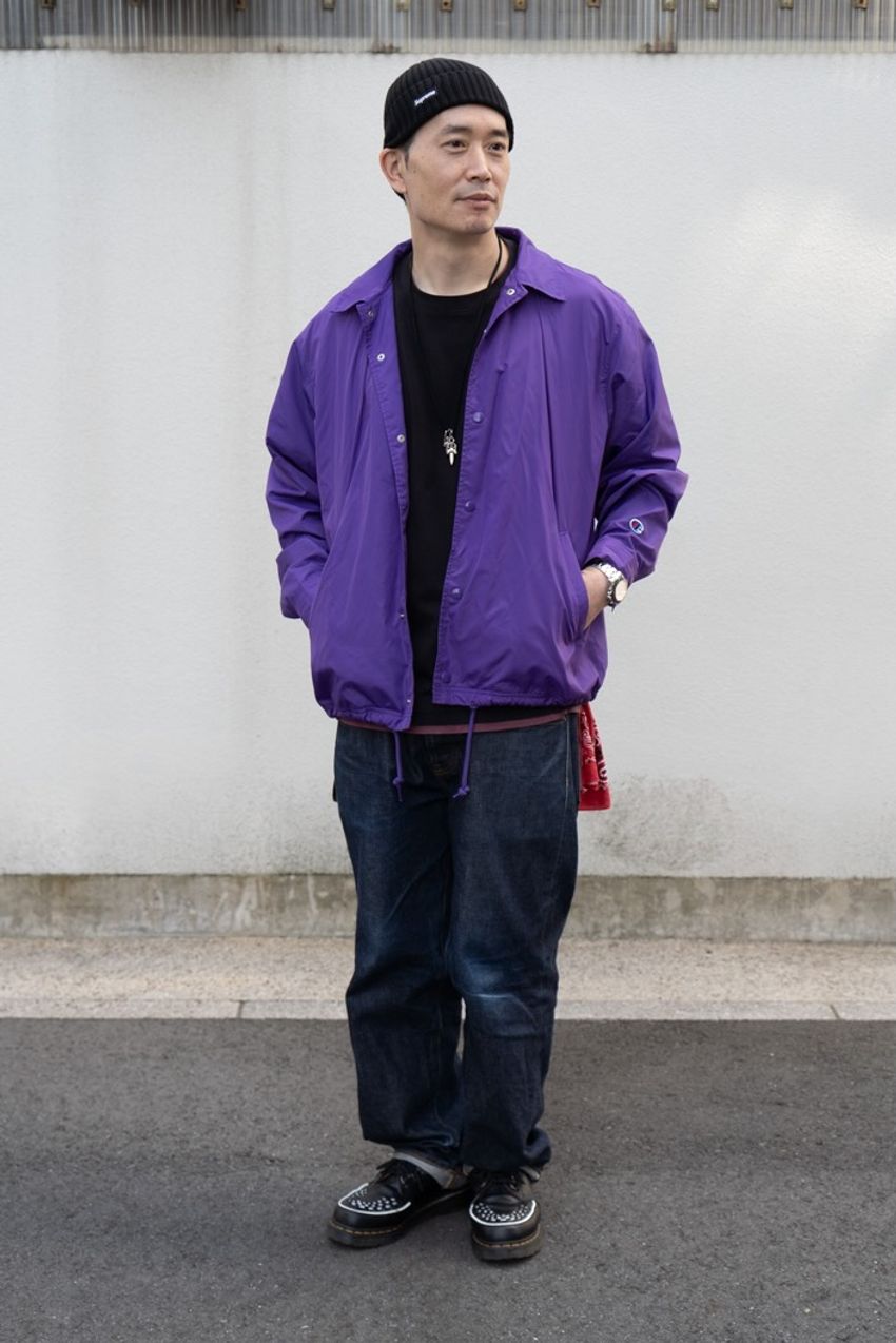 【35歳以上で厳選】ニット帽なら圧倒的に“黒”が人気。洒落た大人たち5名の被り方をスナップで - 6枚目の画像