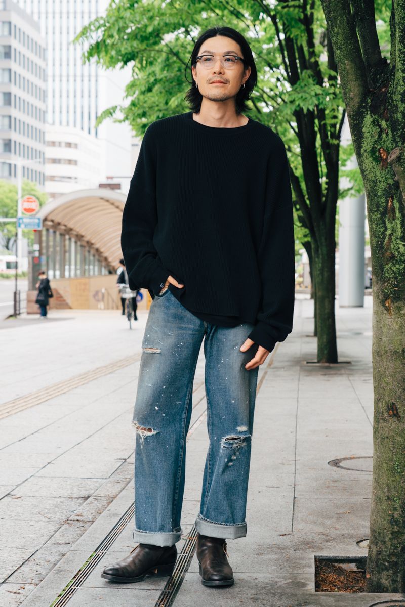 デラックスのTシャツコーディネート | 250521-0357-10 畑 智哉