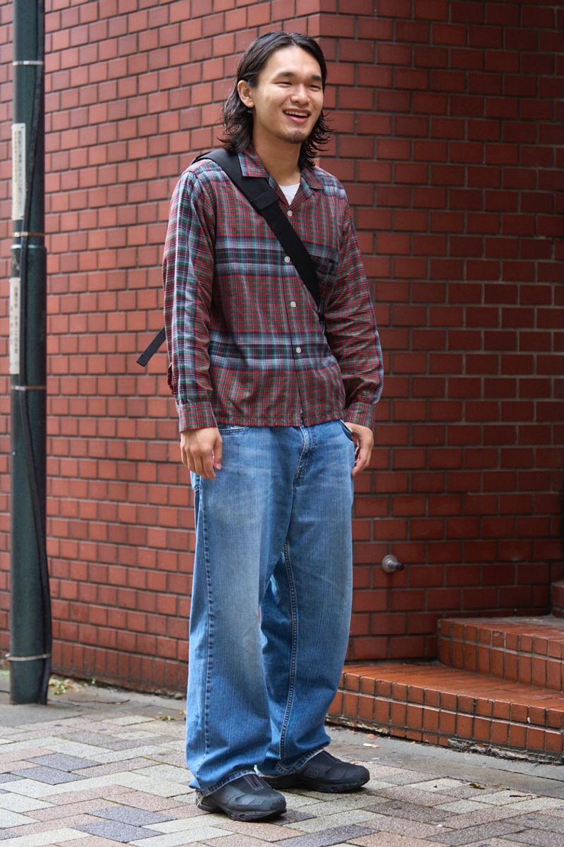 古着のシャツコーディネート | 250518-1102-13 笹井亮佑