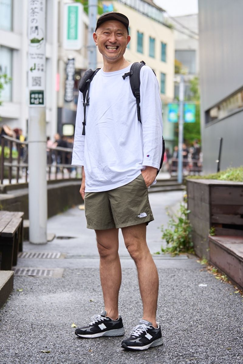 チャンピオンのTシャツコーディネート | 250519-1058-17 小林一行
