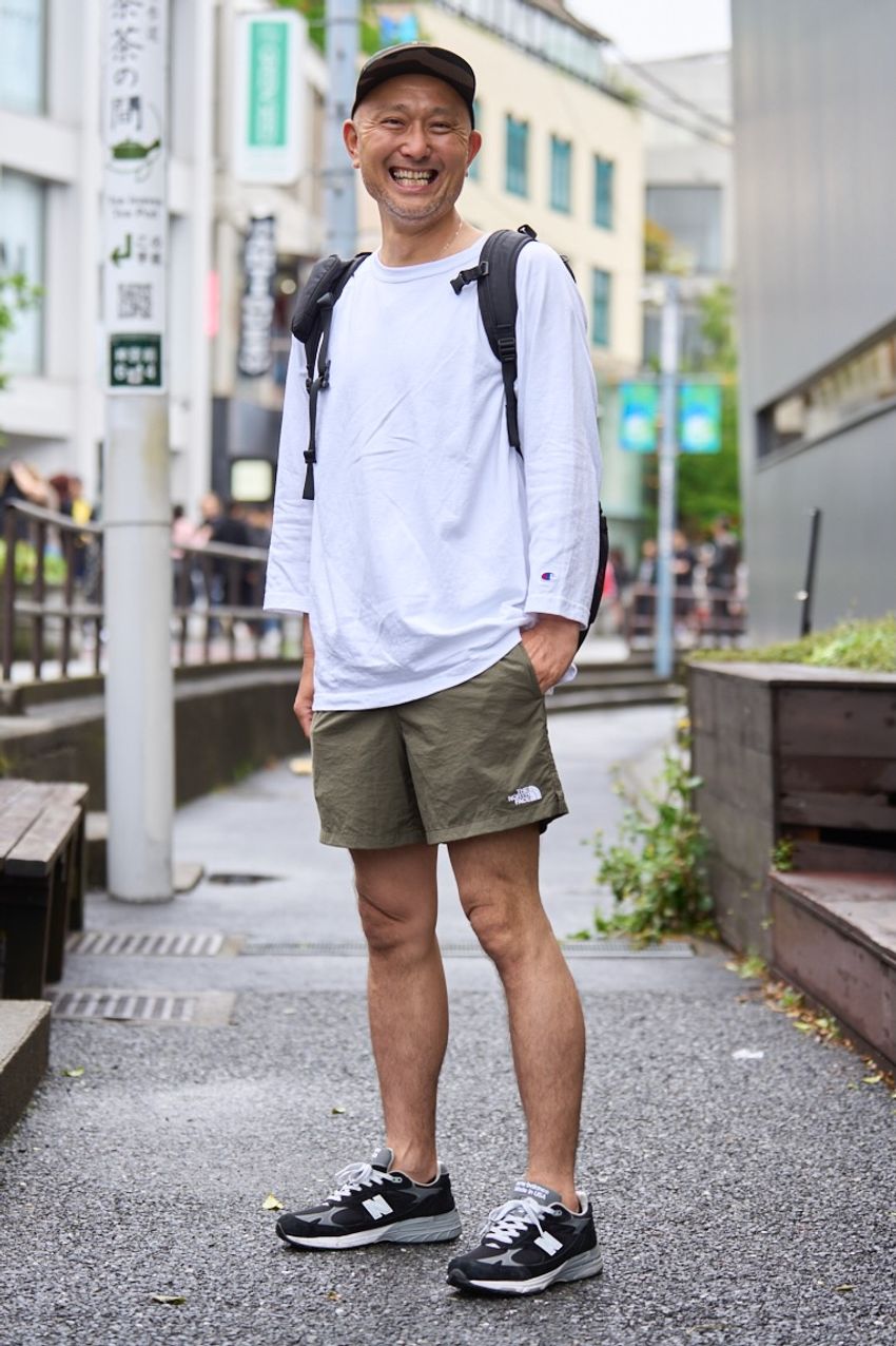 夏こそ最強！“スポカジ”が活躍する季節が到来。3人の街角スナップでスタイル解説 - 4枚目の画像