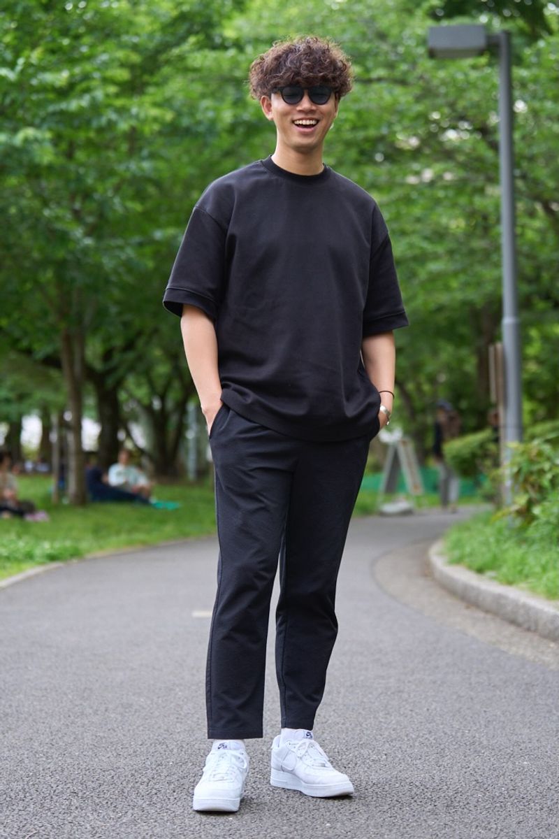 ザラのTシャツコーディネート | 250519-1439-43 田中裕介