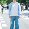 ユニクロアンドジェイダブリューアンダーソンのシャツコーディネート | 250521-0329-17 鈴木琢也