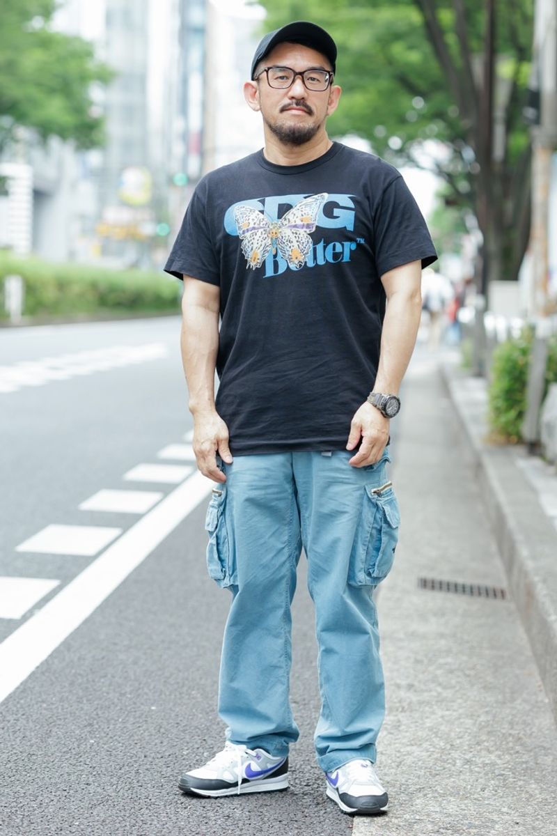 シーディージー×ベターギフトショップのTシャツコーディネート | 250521-0759-23 大岡 浩