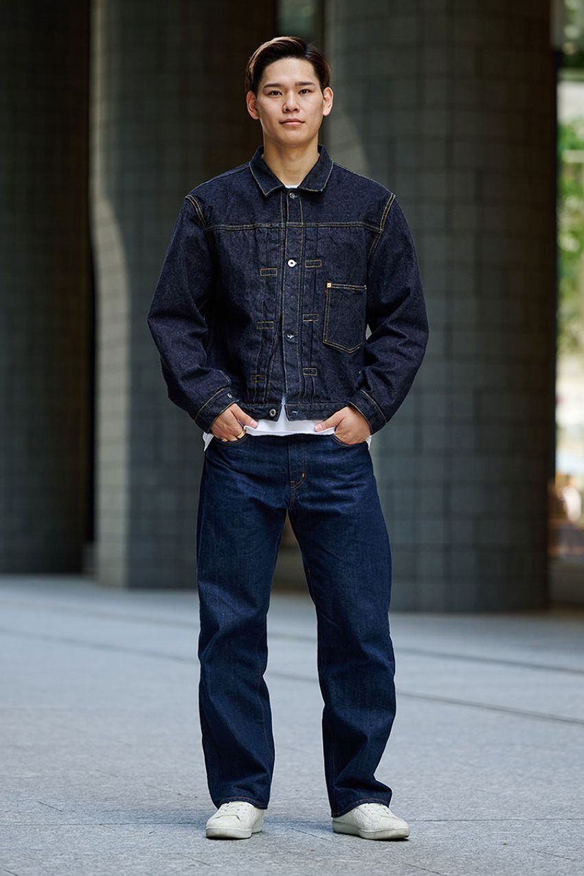 街で見つけたリーバイス以外のGジャン愛用者！選ばれしブランドはTCB、エドウイン、そして… - 2枚目の画像