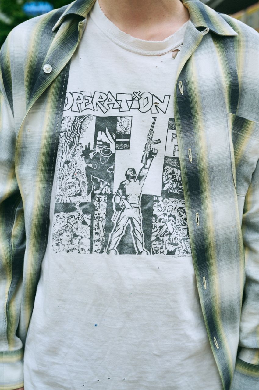 音楽、クルマ、アメコミ風。“古着のTシャツ”で個性を表現した街の洒落者たちをスナップ！ - 10枚目の画像