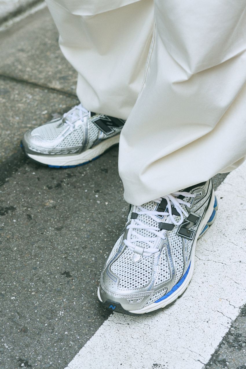 ジワジワキテる!?メッシュ系スニーカーをスナップで。愛用ブランドはアシックス、ニューバランス…… - 5枚目の画像