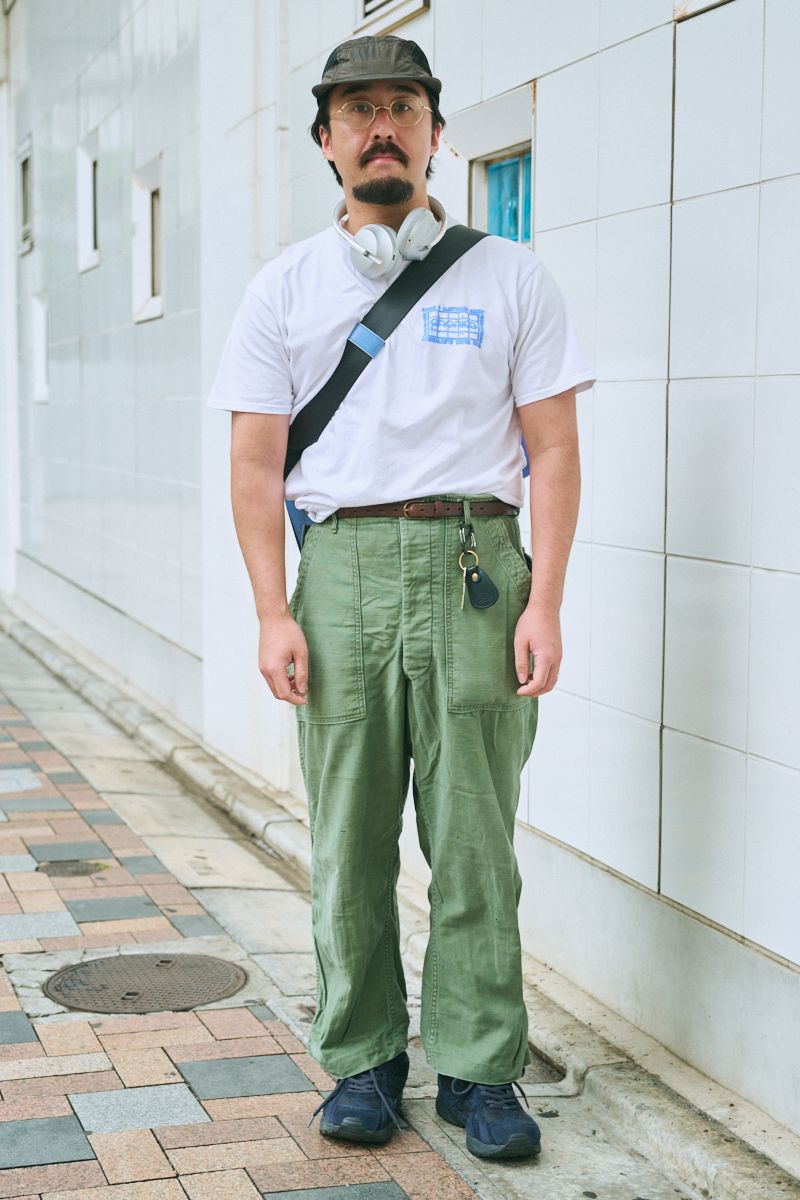 不明のTシャツコーディネート | 250526-0657-16 米田多希