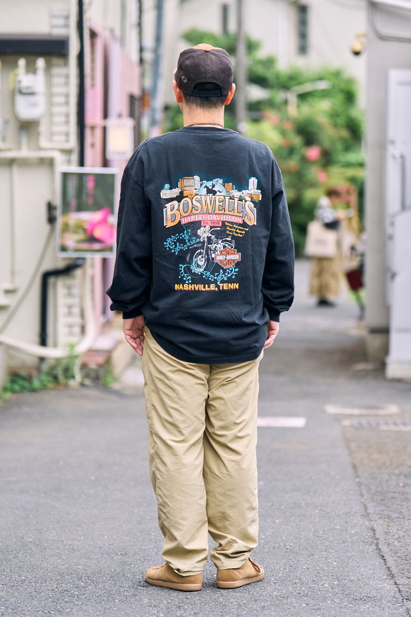 ハーレーダビッドソンのTシャツコーディネート | 250527-0659-18 小笠原 彰 2枚目の写真