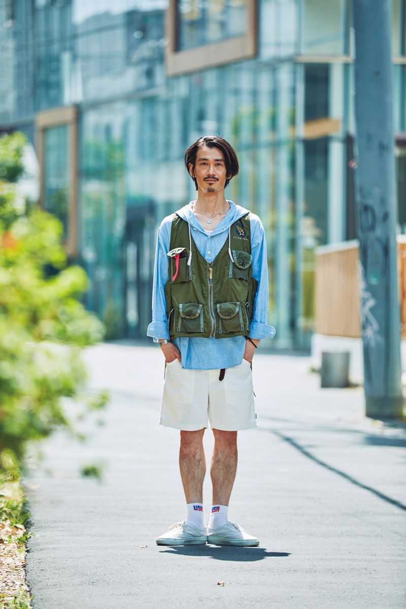 夏の“ベスト”コーデの“ベスト”はこれ 石山 潤