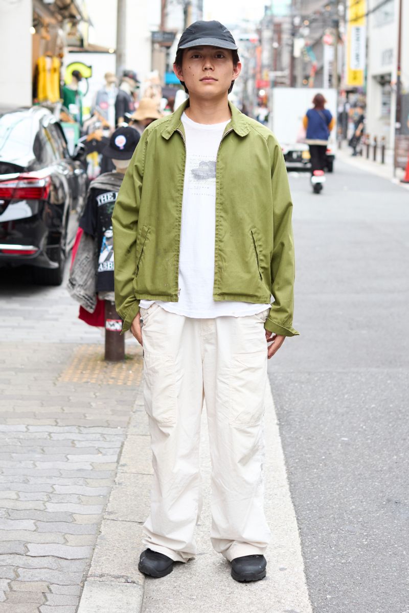 古着のジャケットコーディネート | 250529-0847-48 作見脩太