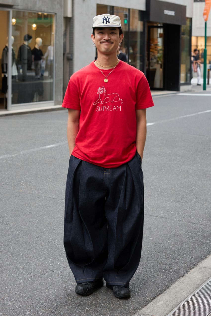 【アンダー30】最高のアクセントになる“バギーパンツ”！着こなしの模範解答を3名のスナップで - 2枚目の画像