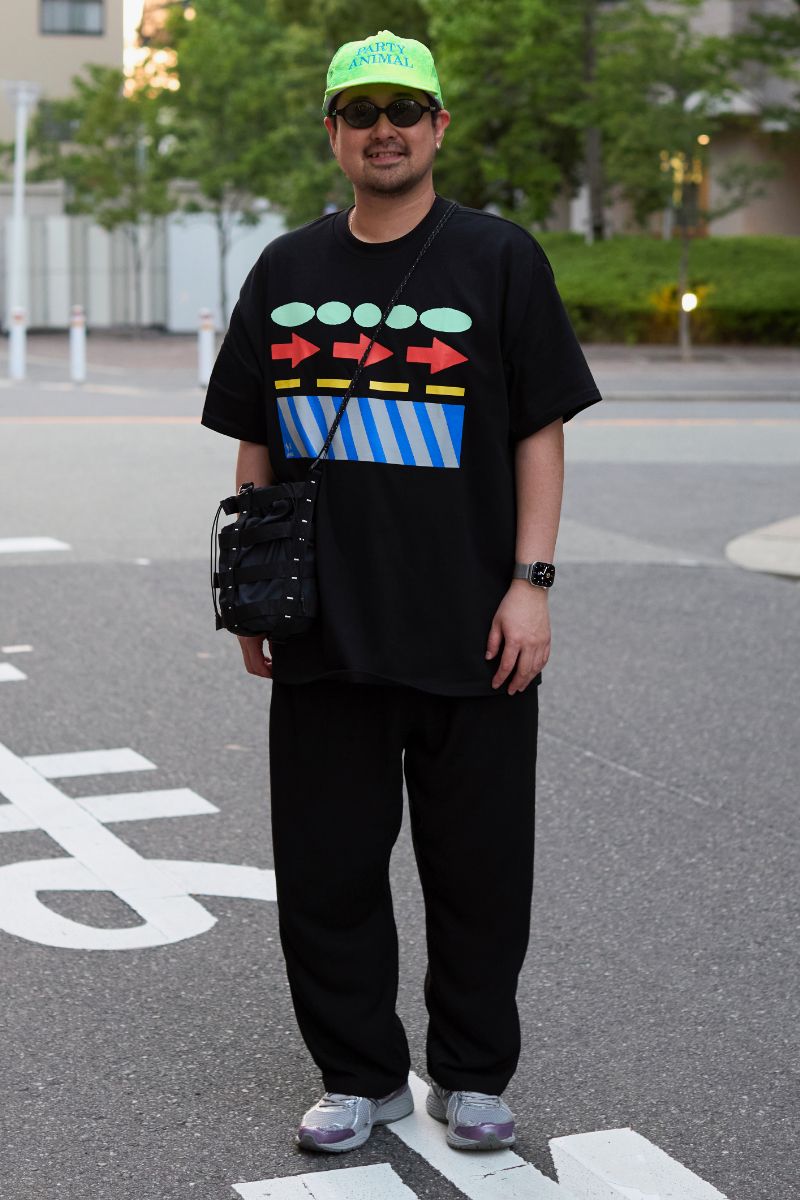 バターセッションズのTシャツコーディネート | 250529-1007-05 橋口陽祐