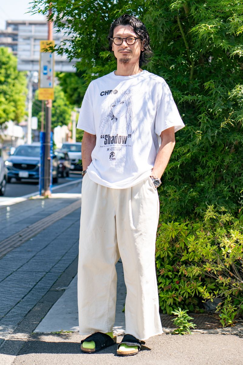 Tシャツ 古着 パンツ ユニクロ シューズ ビルケンシュトック 眼鏡 モスコット 腕時計 オメガ アクセサリー 不明