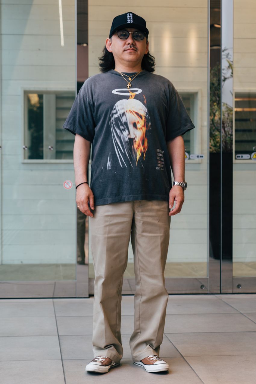 依存性あり！「ディッキーズ×キャップ」でまとめた大人のストリートスタイル3選をスナップで - 2枚目の画像