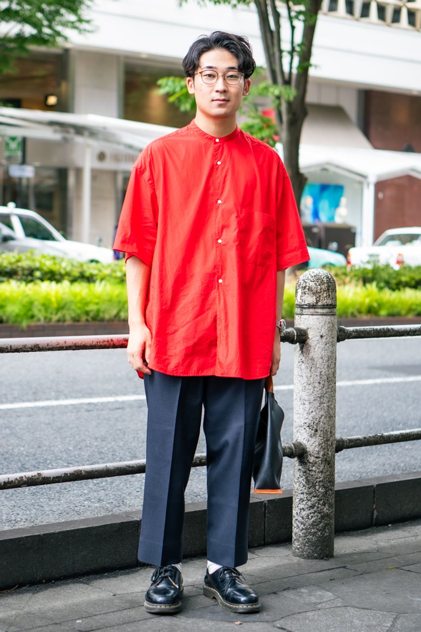 大人カジュアルを格上げする近道「グラフペーパーのシャツ」。その効果を3名のスナップで検証 - 7枚目の画像