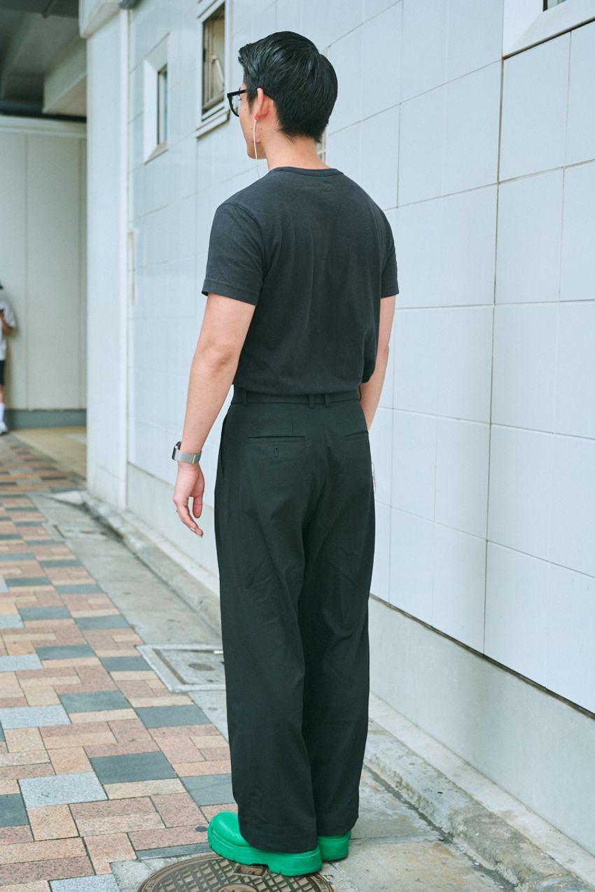 ビシっと締まる黒Tシャツ。洒落者たちの愛用ブランドは「エンノイ」、「音楽レーベル」そして… - 12枚目の画像