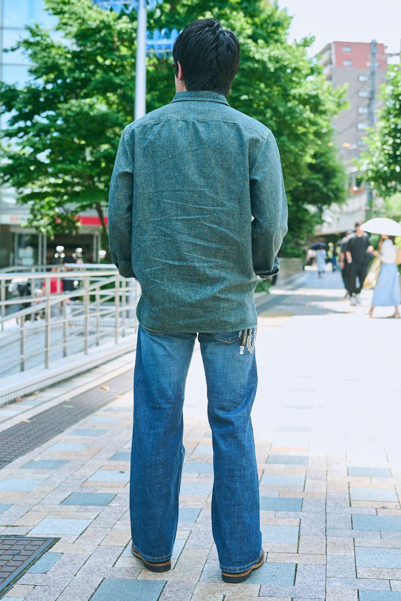ダブルアールエルのシャツコーディネート | 250622-1104-42 池田悠人 2枚目の写真