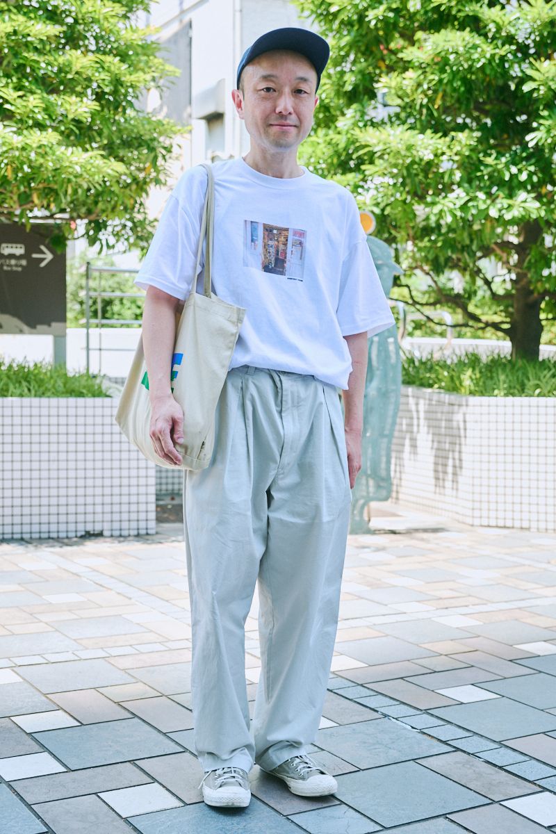 フルーツオブザルームのTシャツコーディネート | 250629-1049-30 藤江基一 2枚目の写真