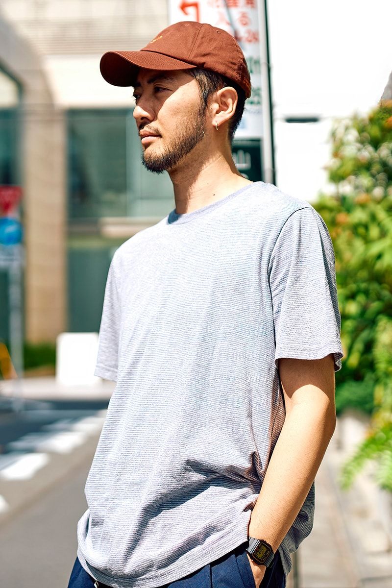 オールドネイビーのTシャツコーディネート | 250703-1258-10 岡田洋坪 2枚目の写真