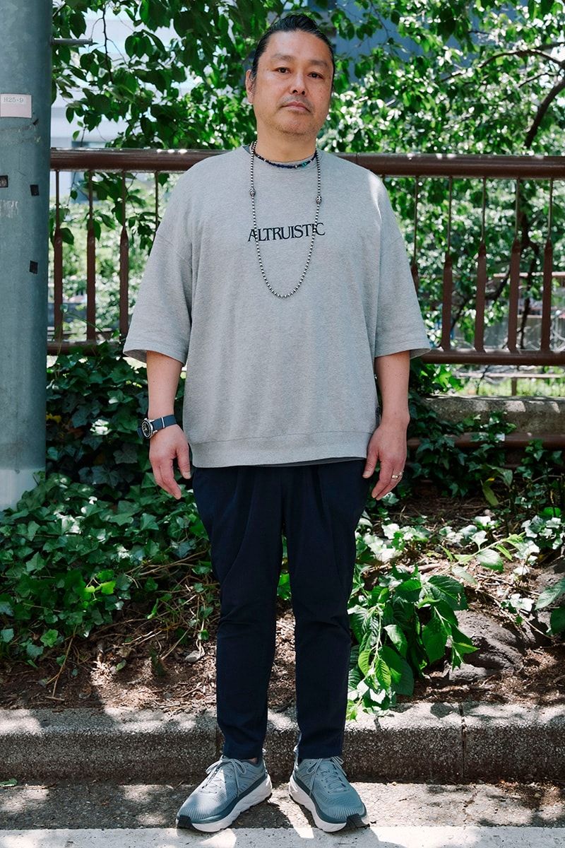 エスポワールのTシャツコーディネート | 250703-1344-42 ハンサムタロウエム