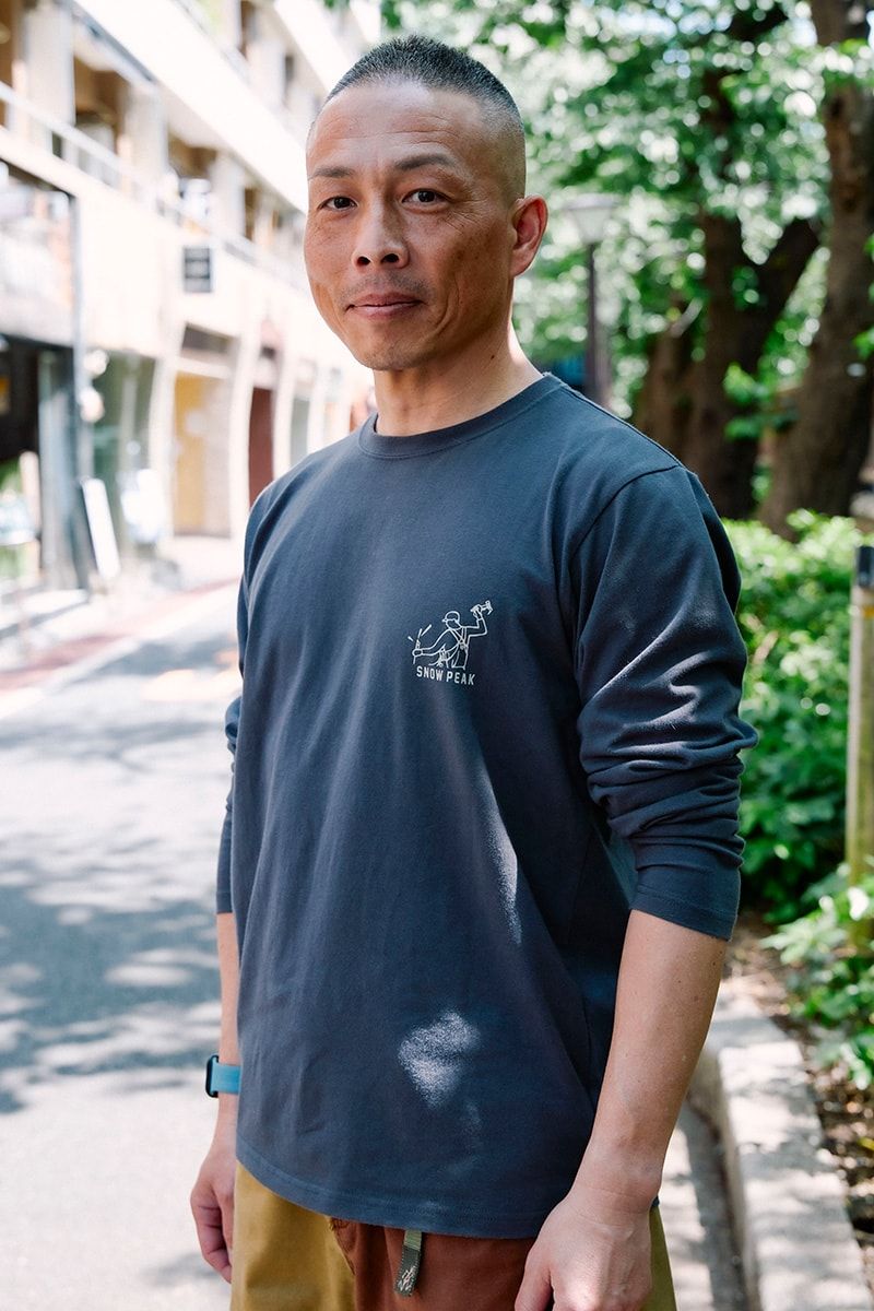 スノーピークのカットソーコーディネート | 250704-1725-29 つちやひろかず 7枚目の写真