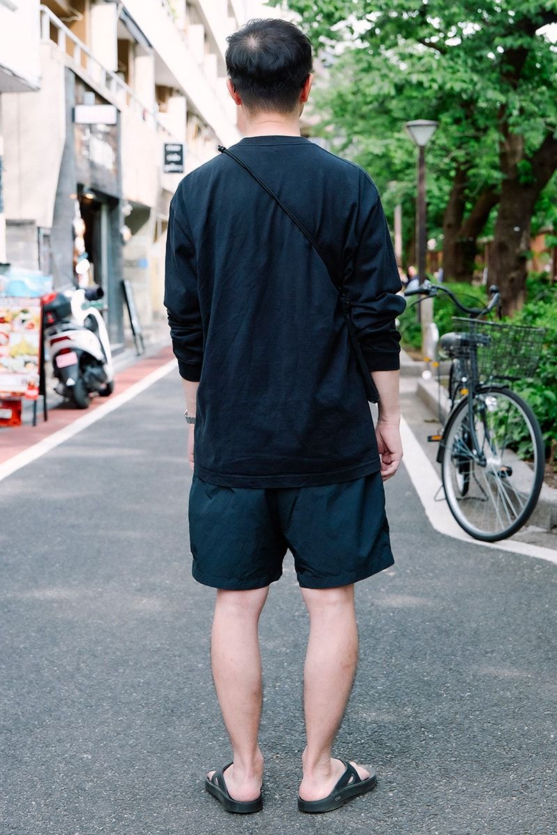 ユニクロユーのカットソーコーディネート | 250704-1737-33 姉帯寛明 2枚目の写真