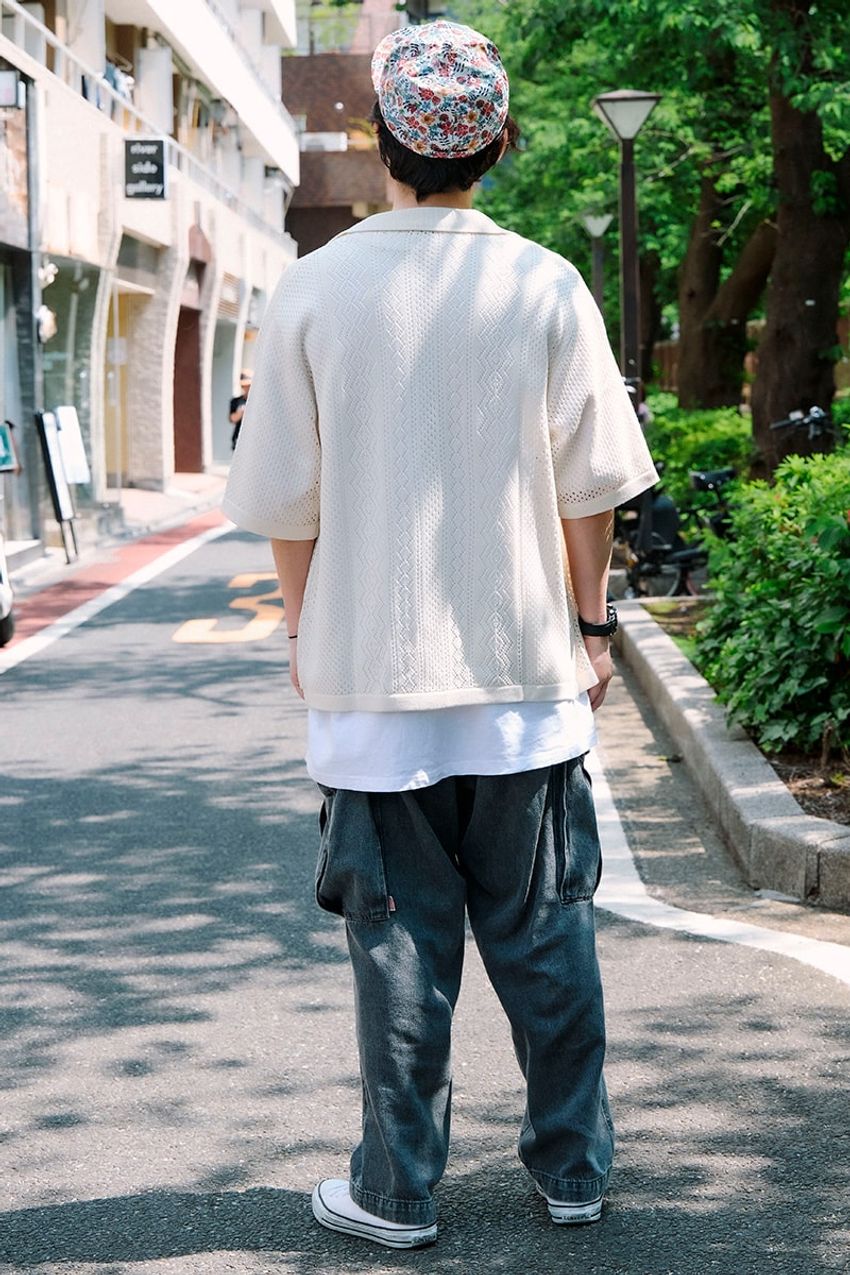 コスパではなく、デザインで選ぶ時代。「GU」のオープンカラーシャツが洒落ていた3人衆 - 9枚目の画像