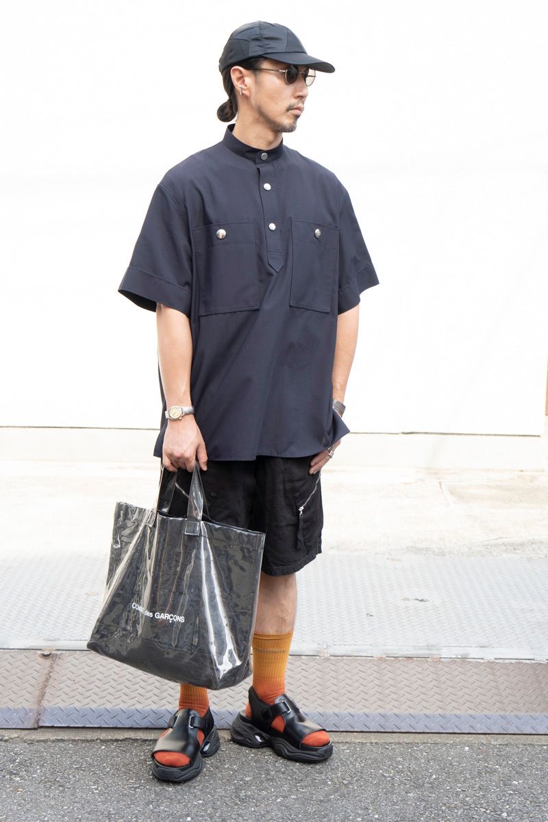 ザリラクス×ワンエルディーケー×ファッションスナップストアのシャツコーディネート | 250710-0306-27 土井啓司